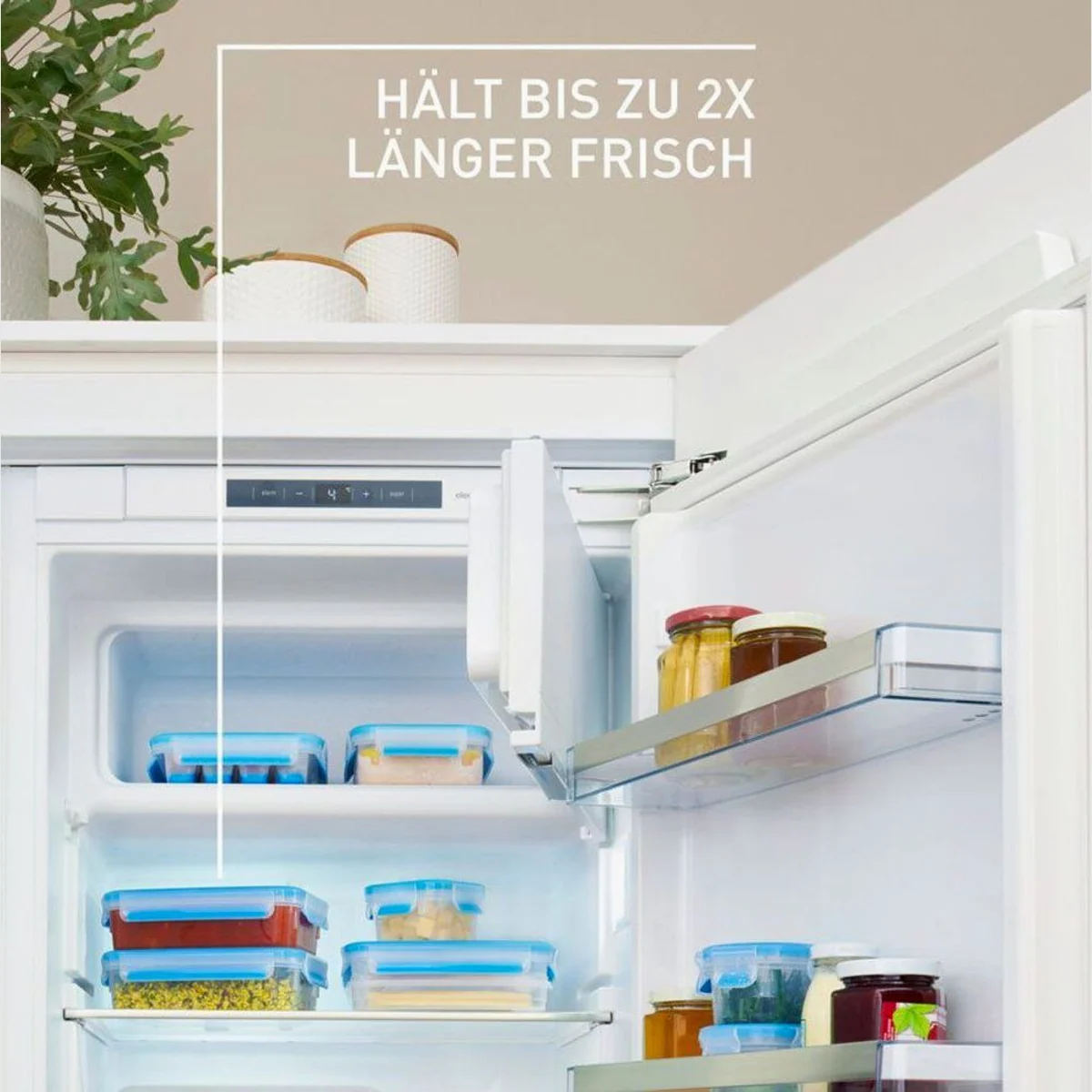 Emsa Clip & Close Set, 10-teilig, 100 % dichte Aufbewahrungsboxen 2