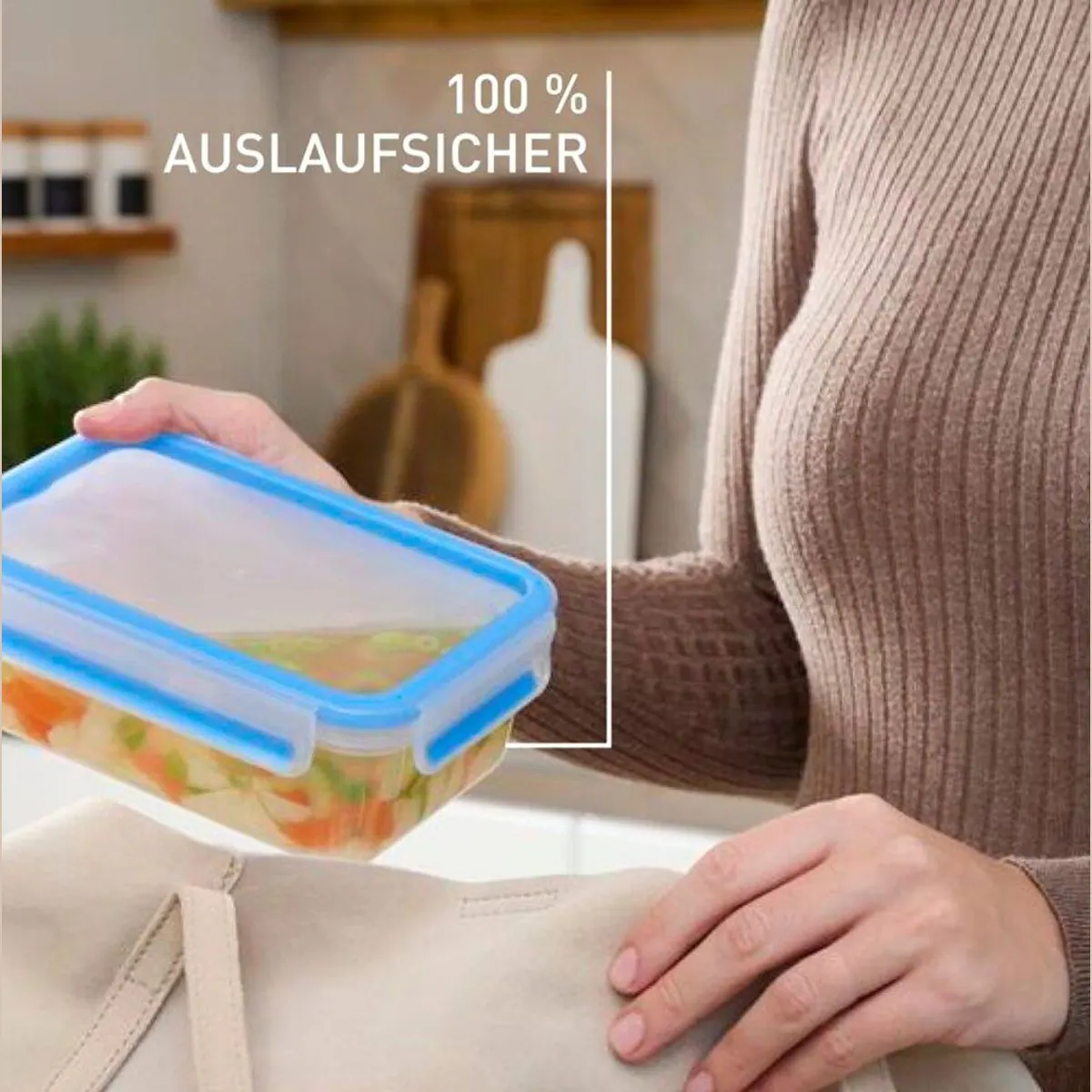 Emsa Clip & Close Set, 10-teilig, 100 % dichte Aufbewahrungsboxen 3