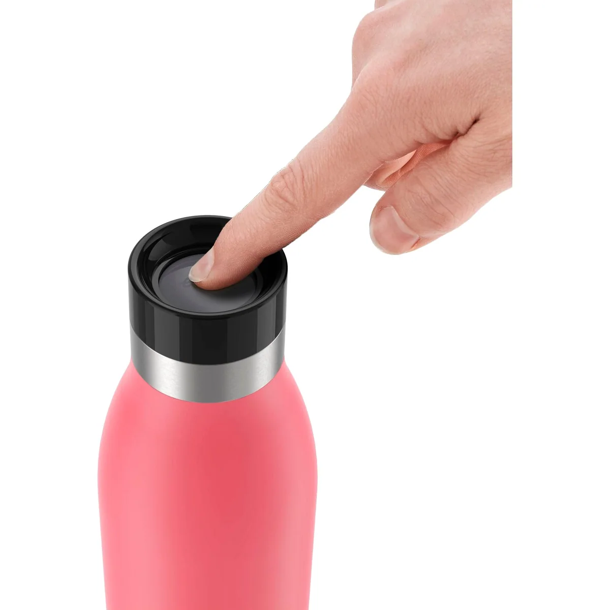 Emsa Bludrop Isolierflasche, Edelstahl, 360° Trinkgenuss, 12h warm/24h kühl 4