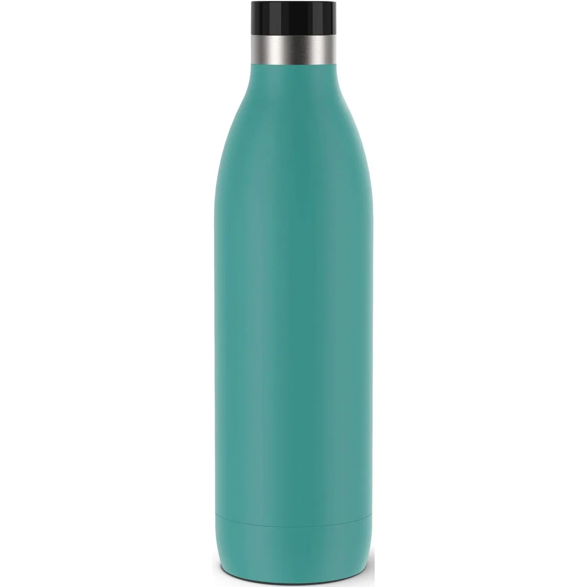 Emsa Bludrop Isolierflasche, 1 Liter, 360°-Trinköffnung, auslaufsicher, für heiße und kalte Getränke