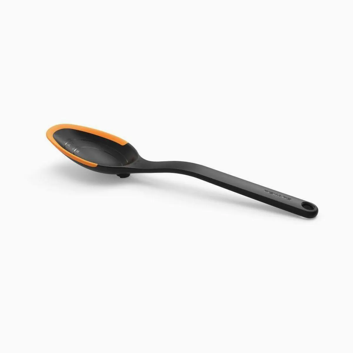 Fiskars Servierlöffel Functional Form, Silikonkante, integrierte Messskala