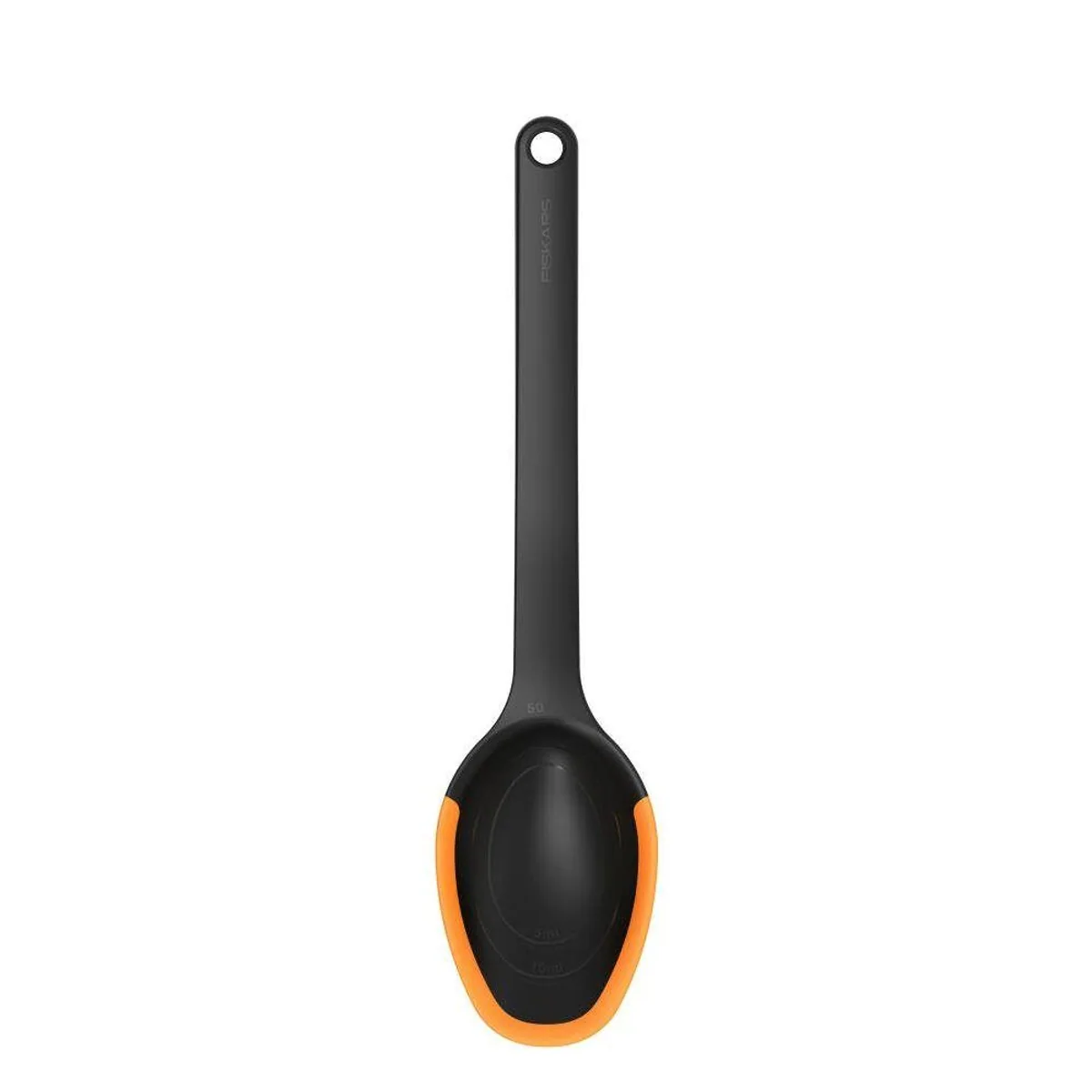 Fiskars Servierlöffel Functional Form, Silikonkante, integrierte Messskala 4
