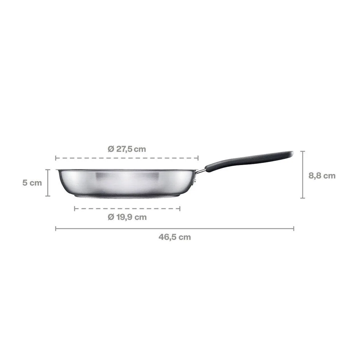 Fiskars Functional Form Bratpfanne, 26 cm Durchmesser, keramikbeschichtet, langlebig 2