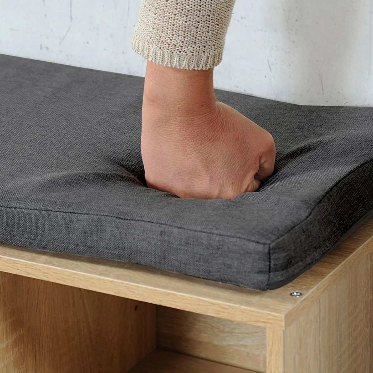Kesper Schuhschrank mit Sitzkissen, flexible Einlegeböden, FSC-zertifiziert 4