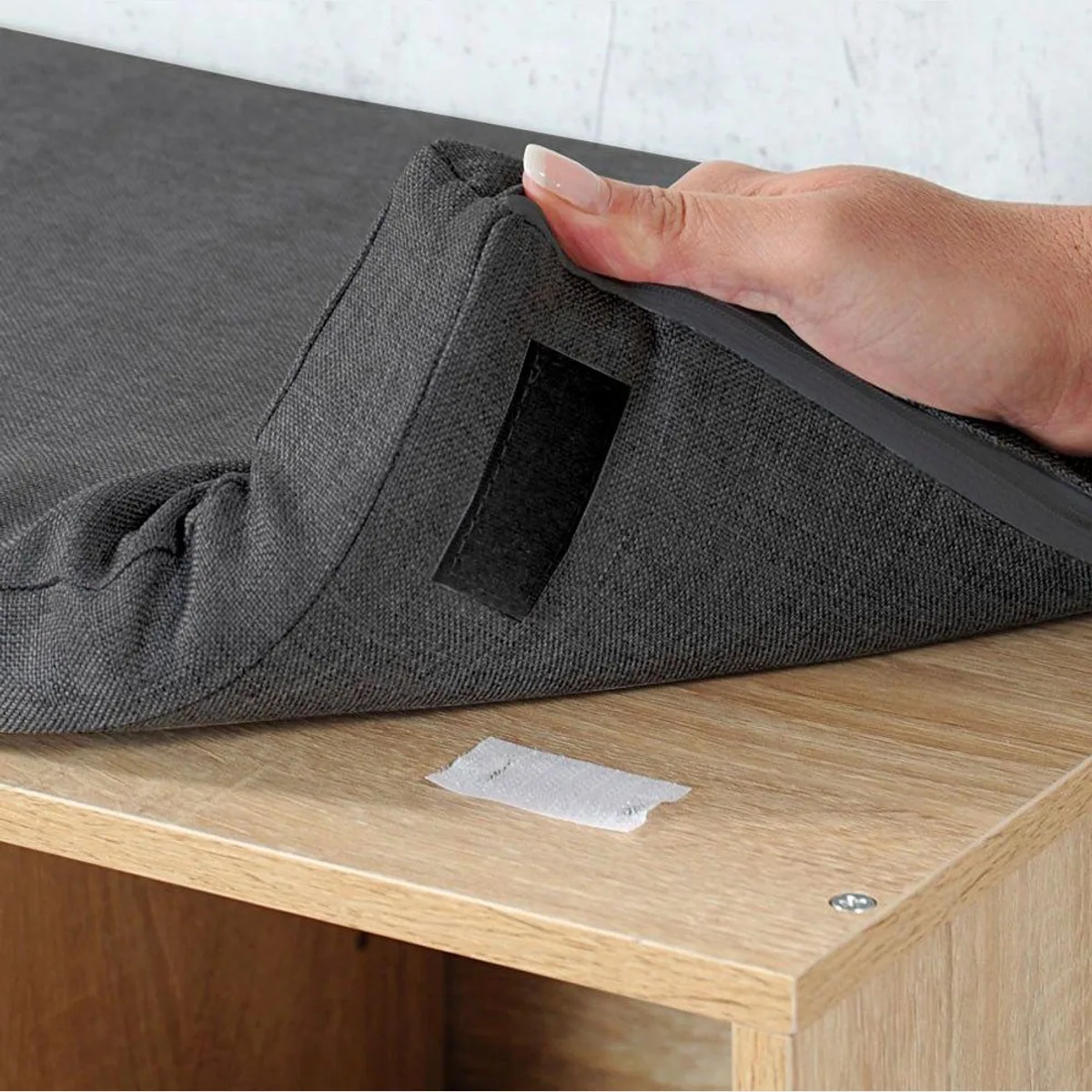Kesper Schuhschrank mit Sitzkissen, flexible Einlegeböden, FSC-zertifiziert 5