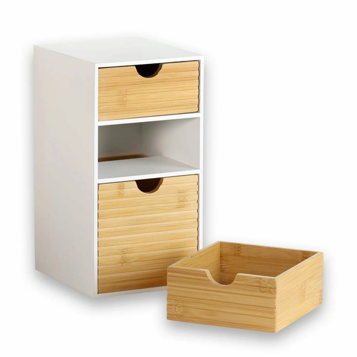Kesper Organizer Küchenregal, platzsparend, FSC-zertifiziert, moderne Mini-Kommode mit 3 Schubladen 2