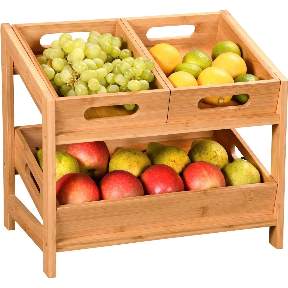 Kesper Ablageregal Küchenregal, 1-tlg., mit 3 abnehmbaren Bambus-Tabletts 2