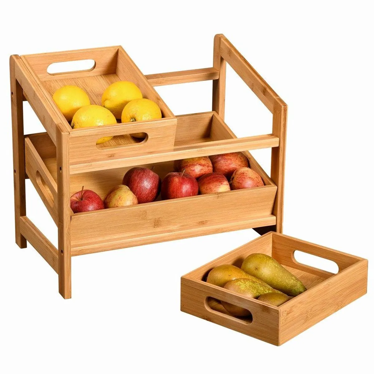 Kesper Ablageregal Küchenregal, 1-tlg., mit 3 abnehmbaren Bambus-Tabletts 3