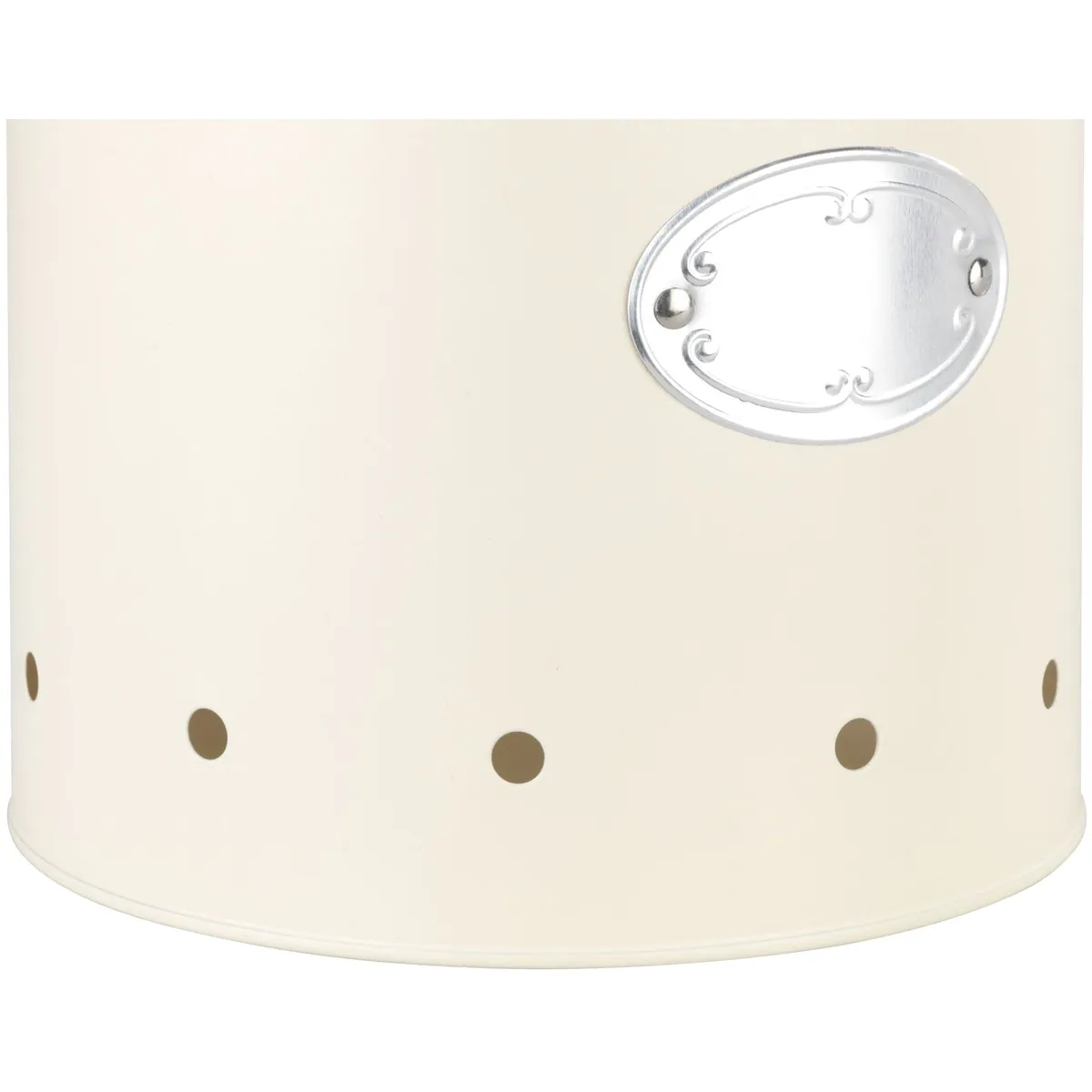 WENKO Vorratsdose Nero, Metall, Silikon, 4 L — Retro-Design, beschreibbares Schild, Luftzirkulation 4