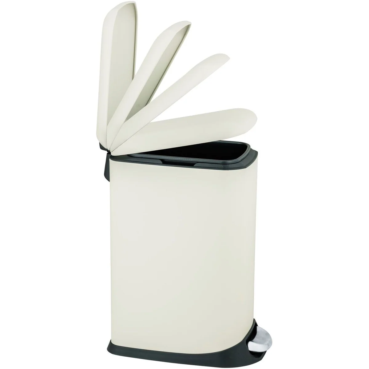 WENKO Design Treteimer, Absenkautomatik, herausnehmbarer Einsatz, elegantes Design 2