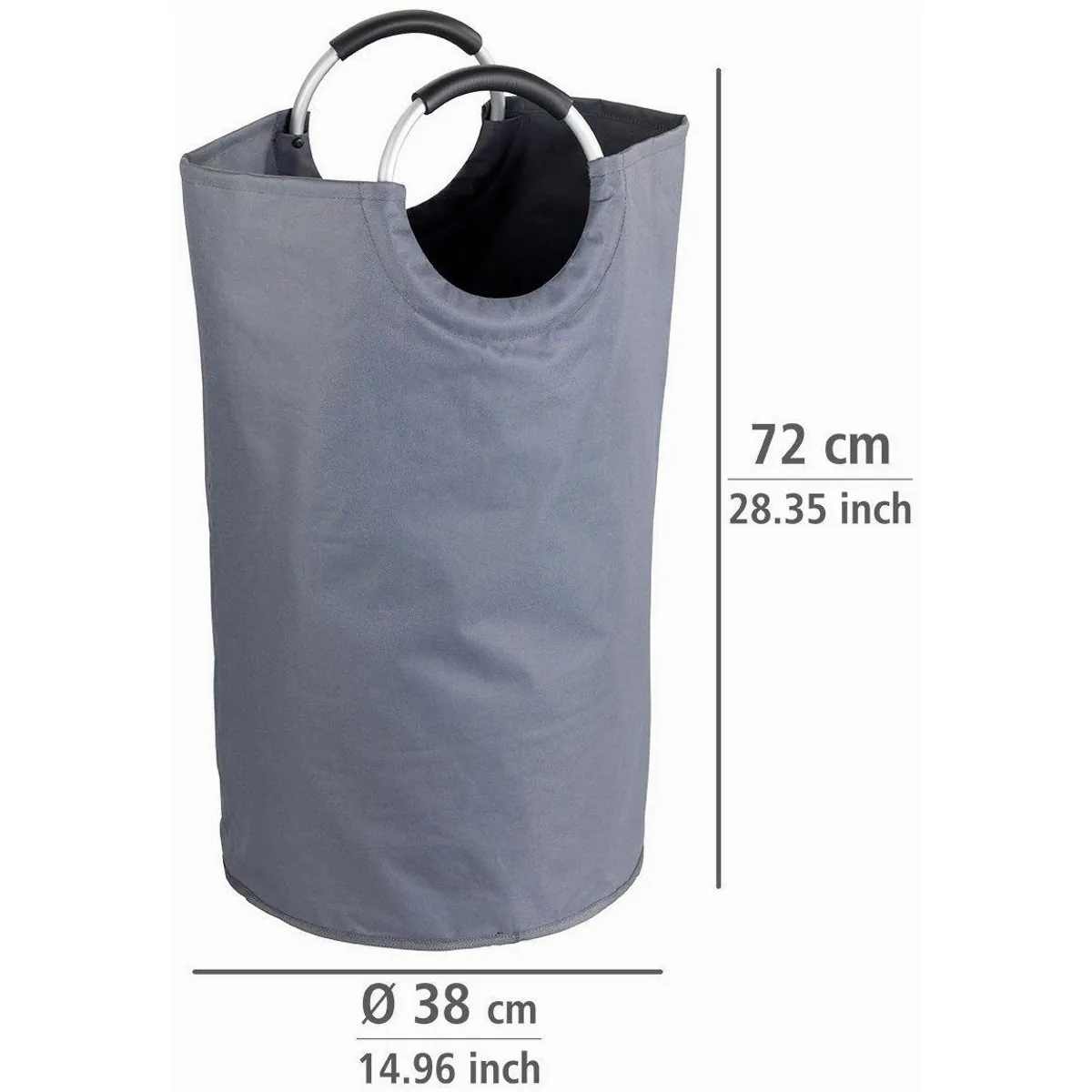 WENKO Wäschesack Jumbo, strapazierfähiges Polyester, 69 Liter Fassungsvermögen 4