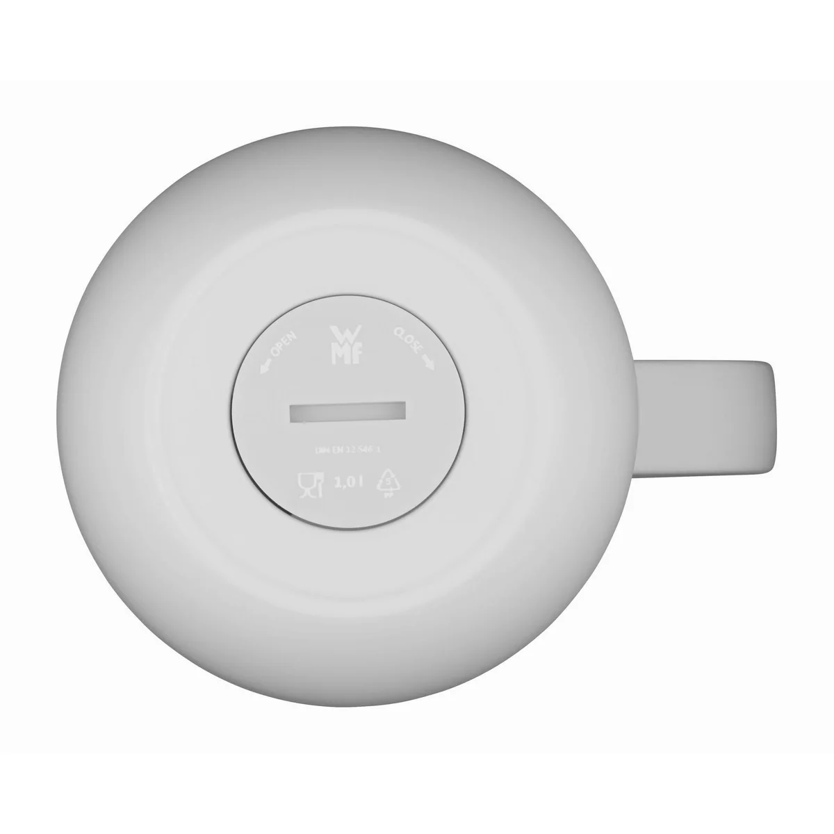 WMF Isolierkanne Impulse, 1 l, ThermaPro-Isolierung, Druckverschluss, tropffreies Ausgießen 5