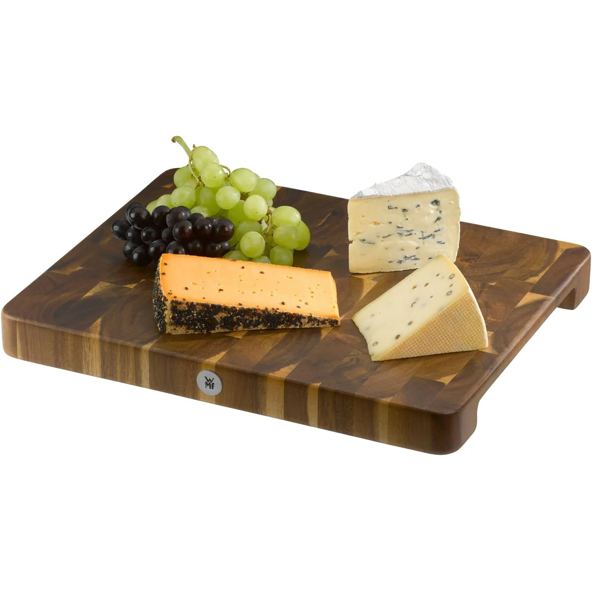 WMF Akazien Schneidebrett, robust, klingenschonend, rutschfest — 40 x 32 cm 3