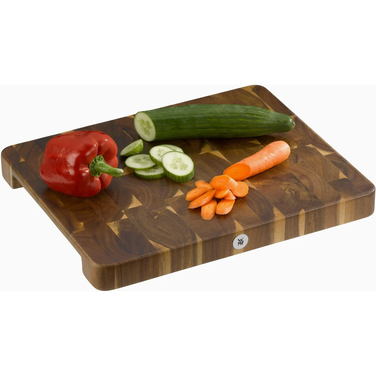 WMF Akazien Schneidebrett, robust, klingenschonend, rutschfest — 40 x 32 cm 4