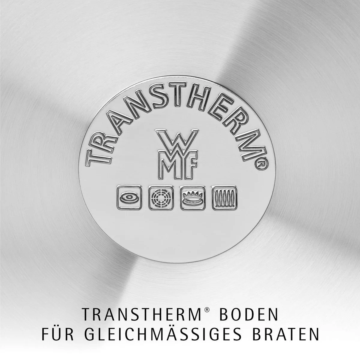 WMF Pfannen-Set Inspiration, vielseitig, energieeffizient, rostfreies Edelstahl — 3-tlg. (Ø 20/24/28 cm) 5