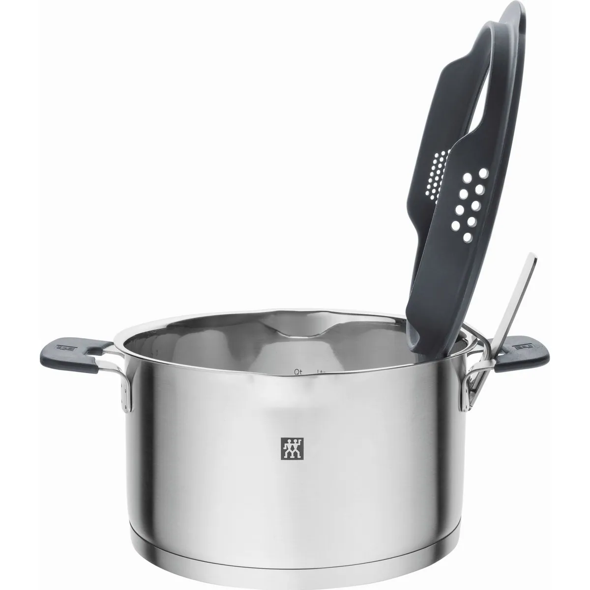 Zwilling Topf-Set Simplify, Edelstahl 18/10, 9-teilig — mit integrierten Sieb und Stay-Cool-Griffen 3