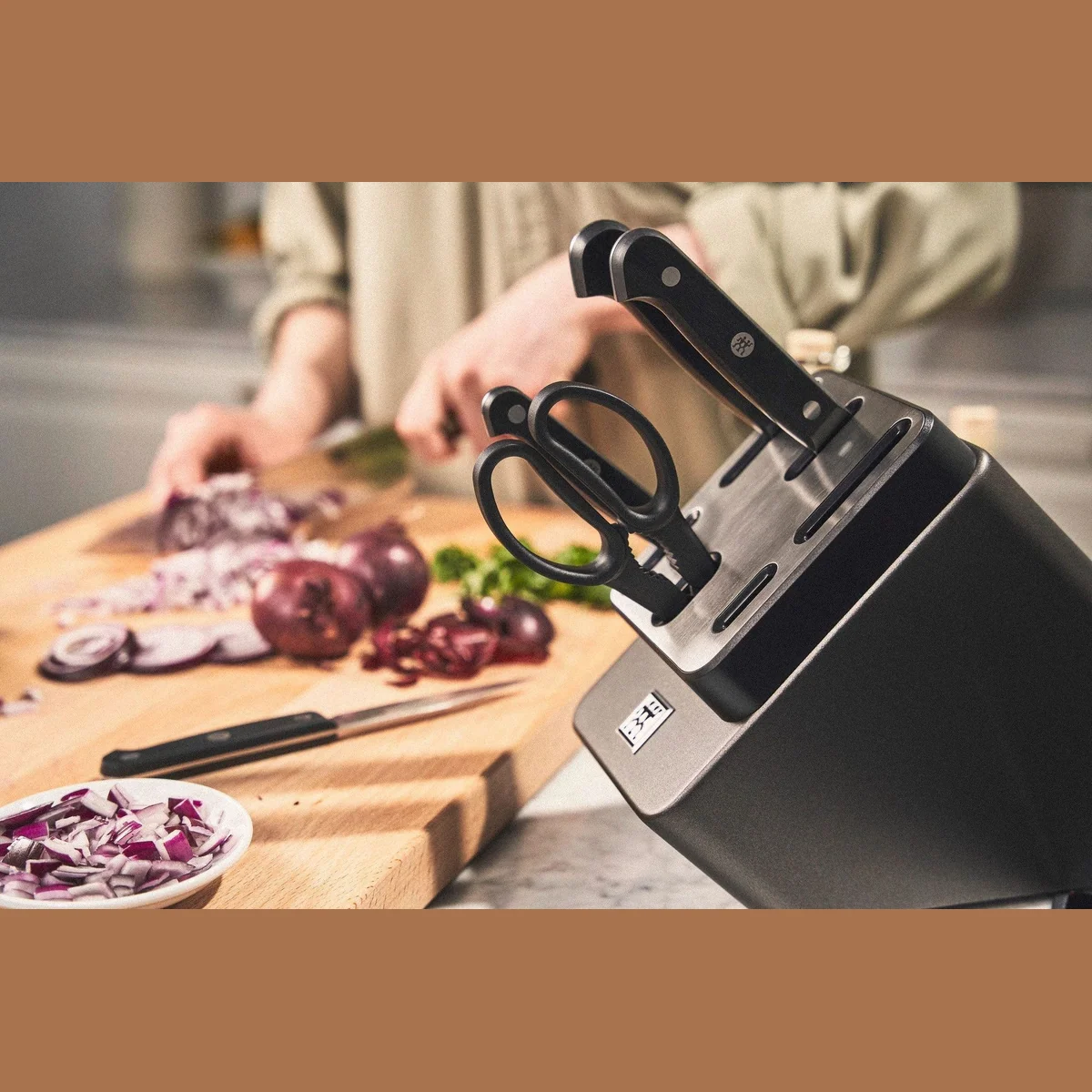 Zwilling Gourmet Messerblock (7tlg), selbstschärfend, Made in Germany 4