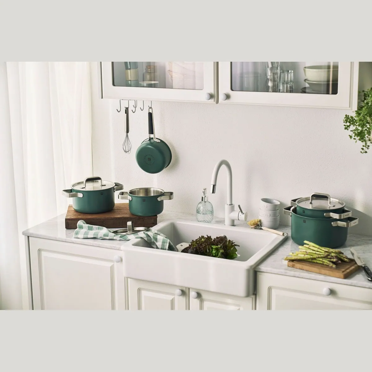 Zwilling Topf-Set Pure, 5-teilig, Edelstahl 18/10, langlebig & leistungsstark 2