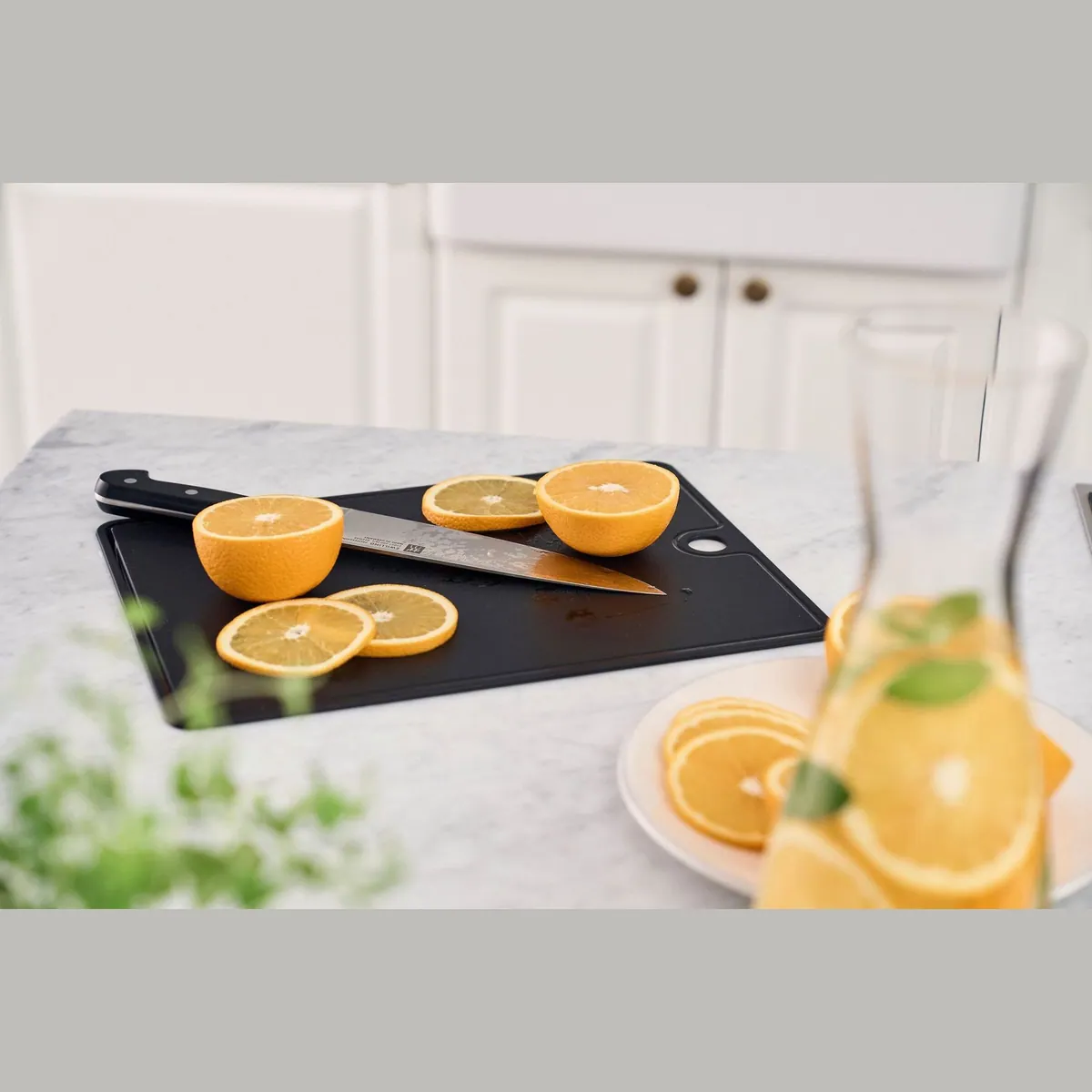Zwilling Schneidebrett, Kunststoff, mit Auffangrille, spülmaschinengeeignet 4