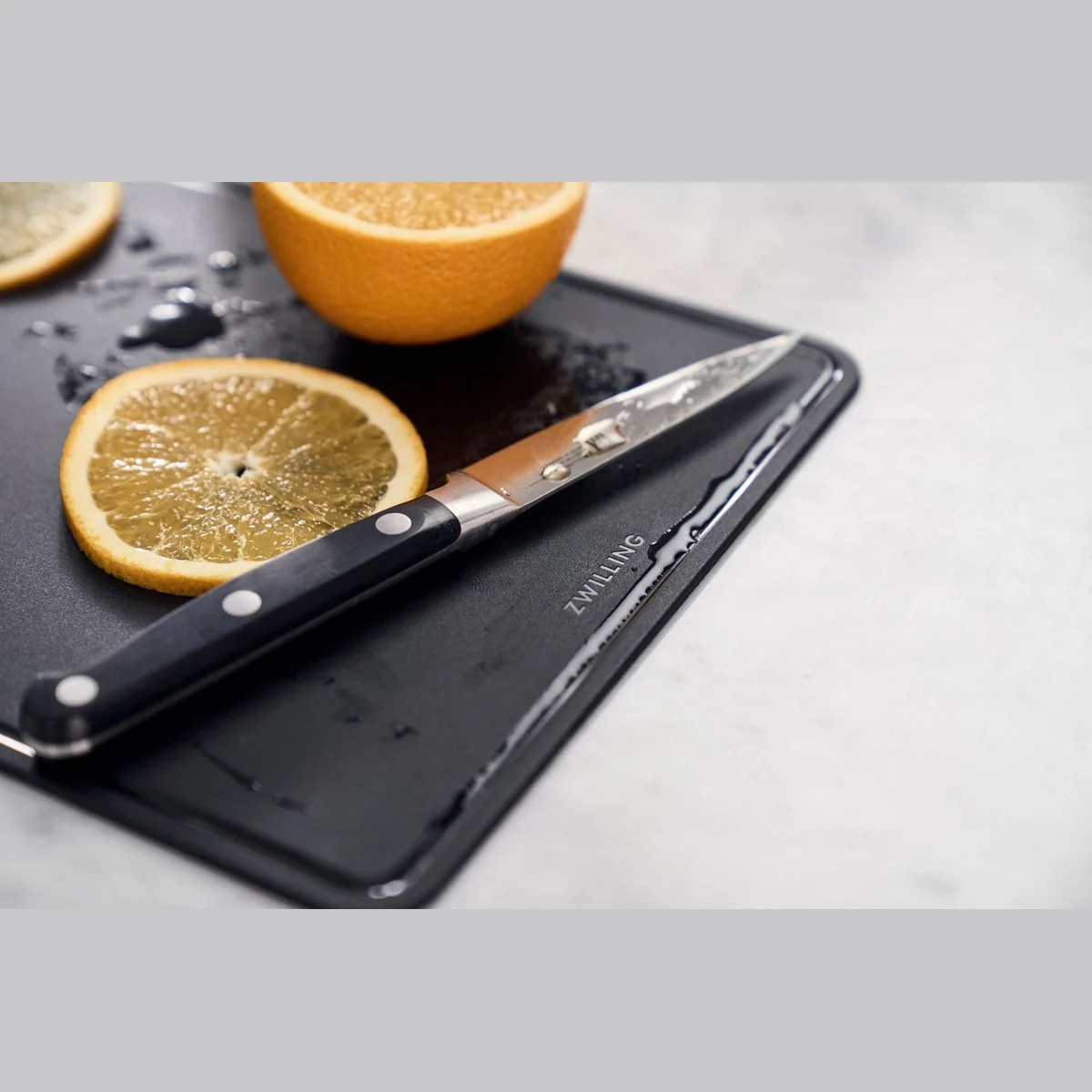 Zwilling Schneidebrett, Kunststoff, mit Auffangrille, spülmaschinengeeignet 5